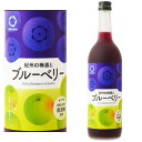 【リニューアル】紀州の梅酒とブルーベリー 12度 720ml 紀州のブルーベリー梅酒 梅酒 紀州 紀州梅酒 カクテル梅酒 中野BC 和歌山県 ギフト プレゼント