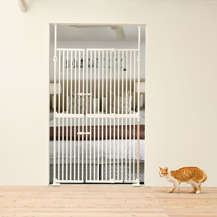 楽天市場】【マラソン10％OFF】猫脱走防止ゲート 拡張パネル単体 ハイ 