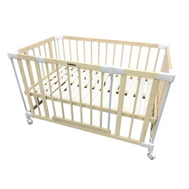 直営店 クーポン配布中 babubu. バブブ ベビーベッド(ゲートパネル付き) SAFETY GROW UP BABY BED 工具不要 簡単組立て 添い寝 木製 ベビーゲート プレイペン ベビーサークル パーテーション 出産準備