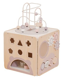 知育玩具 1歳 木のおもちゃ アクティビティキューブ プレイトイボックス ベビー 赤ちゃん 指遊び ルーピング 型はめ パズル 積み木 室内遊び 男の子 女の子 保育園 幼児 おうち遊び プレゼント ギフト 出産祝い｜KISSBABY