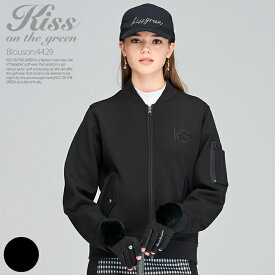 ゴルフウェア レディース アウター ブルゾン ダンボールニットジップアップブルゾン / 少し厚手 サッと羽織る 快適なゴルフをサポートしてくれる頼れるアイテム M/L ゴルフ女子 プレゼント ゴルフウェア レディース