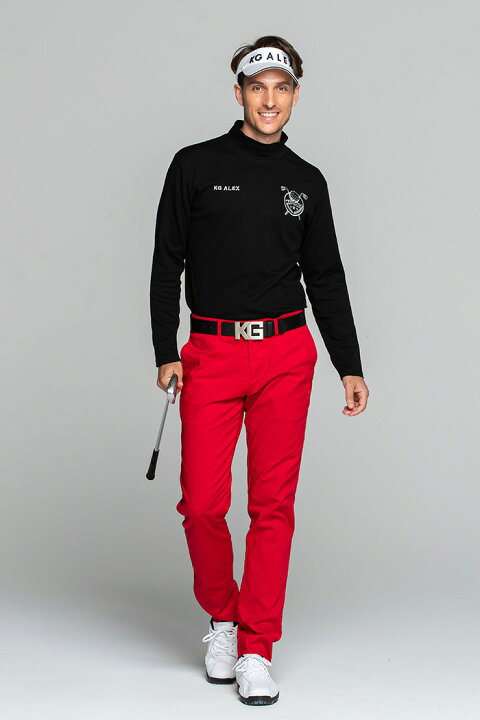 楽天市場 ゴルフ パンツ ゴルフウェア ゴルフパンツ メンズ ストレッチ ロング 無地 新素材 ウエストアジャスター付きストレッチロングパンツ ウエスト 調整可 Kg Alex メンズ M L メンズウェア ギフト 誕生日 プレゼント コンペ キスオンザグリーン