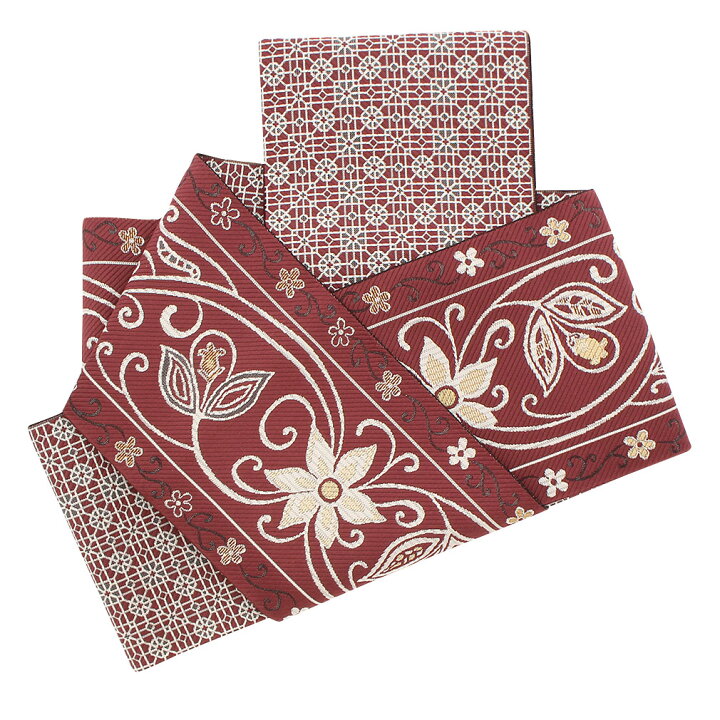 値下げ！ 小袋帯 半幅帯 正絹 レディース 和装 明華 いきり立ち 