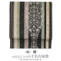 楽天市場】博多織 名古屋帯（カラーブラック）（レディース 