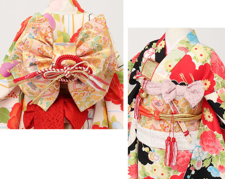 高品質 七五三 結び帯 4 6才用 中寸 No 702a Fucoa Cl