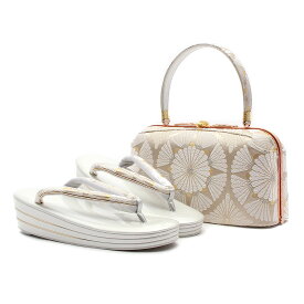 草履バッグセット 留袖用 訪問着用 結婚式 フォーマル 留袖 草履 バッグ S M L LLサイズ フリーサイズ 小さいサイズ 大きいサイズ ゴールド シルバー 金 銀 菊の丸 世美庵 日本製 草履バックセット 草履バッグ 草履バック バック草履 礼装 フォーマル