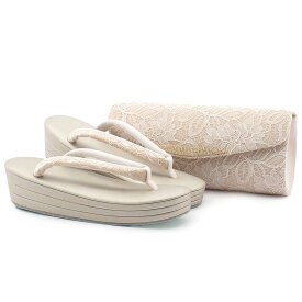 【新春！1000円OFF】バッグ 草履セット 草履バッグセット バッグ 草履 セット 振袖 留袖 訪問着 岩佐 クラッチ M L 2サイズ くすみピンク 金 レース ビジュー 3枚芯 和洋兼用 草履バッグ ニュアンスカラー ラインスト