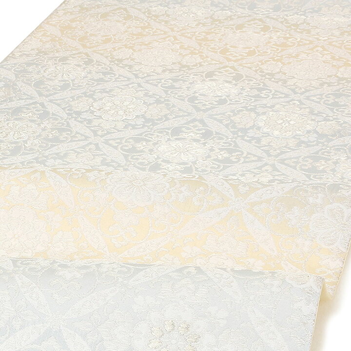 楽天市場】袋帯 フォーマル 帯 留袖 訪問着 ＜ブルー、クリーム／菱  