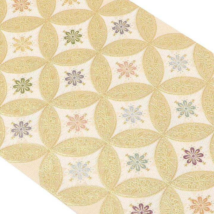 楽天市場】袋帯 帯 フォーマル 礼装 黒留袖 色留袖 訪問着 金 七宝 華  