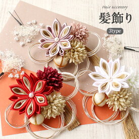 髪飾り 成人式 振袖用 成人用 Watmosphere レッド アッシュピンク ホワイト 花 水引き かすみ草 玉飾り パール 日本製 振袖 卒業袴 振り袖 ママ振 おしゃれ はたち 結婚式 色打掛 引き振袖 花嫁 和装花嫁 コーム Uピン 房飾り ニュアンス くすみ ヘアアレンジ ワトモスフィア