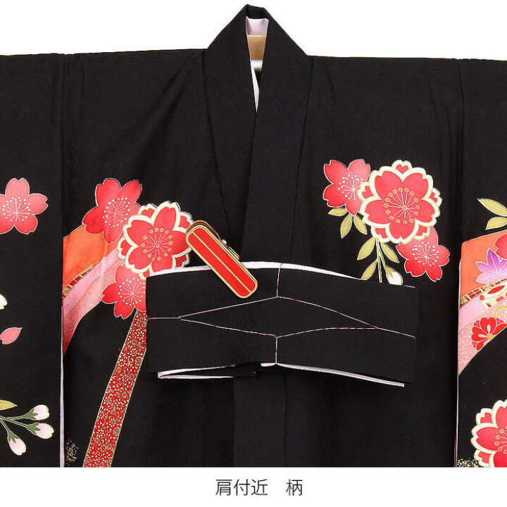 楽天市場】お宮参り 着物 女の子 産着 黒 鞠 熨斗 正絹 新品 販売 購入 