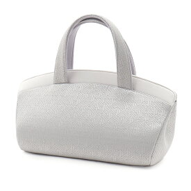 バッグ フォーマル 礼装 Kissteオリジナル インナーマグネット シルバーグレー ゴールドベージュ 幾何学 小紋 日本製 シェル型 バッグ フォーマルバッグ 普段用 和洋兼用 軽量 キステオリジナル 岩佐 マグネット開閉 和装 洋装 スーツ fs