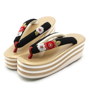 《値下げ!》 草履 成人式 振袖用 S Free LLサイズ 小さいサイズ 大きいサイズ 白 黒 赤 万寿菊 刺繍 草履 ぞうり 着物 きもの 振り袖 袴 和装 小物 キステ 厚底 ハイヒール 単品