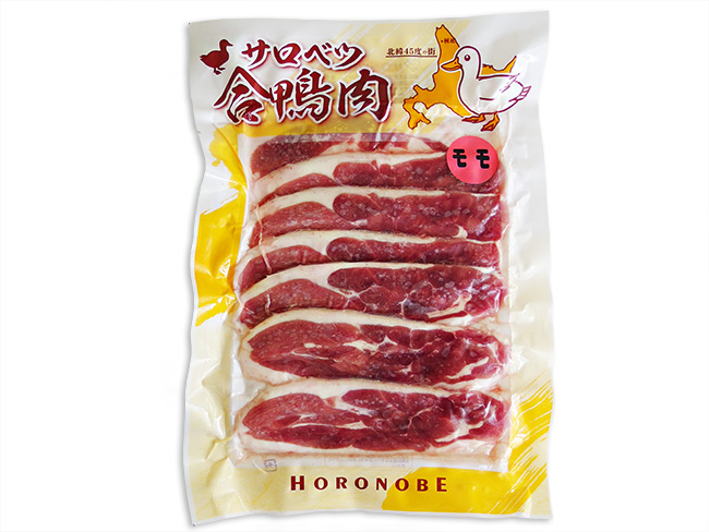 北海道名産 合鴨肉（あいがも） 鴨ももスライス 160g【北海道産 かも肉 】美味しいカモ肉 | 麺本舗吉粋　楽天支店