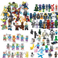 ブロックおもちゃ 互換品 マイクラフ 忍者ミニフィギュア ヒーロー キャラクター 16体/24体 組立玩具 人…