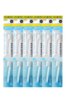 �C�I�����u���V�@�L�X���[ ���ǂ��p �ӂ� �ւ��u���V�Z�b�g12�{�i2�{×6P�j�@KISS YOU�@ionic(�A�C�I�j�b�N)���ʁ@���{��