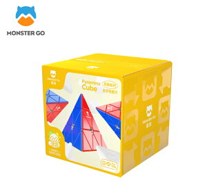Monster Go MG Pyraminx �X�e�b�J�[���X�L���[�u ���Z�p �}�O�l�b�g �X�s�[�h�L���[�u �X�e�b�J�[���X