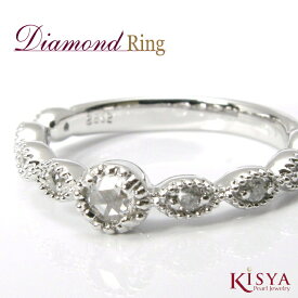 ダイヤモンド リング ローズカット Diamond 送料無料 指輪 レディース 日本製 ギフト