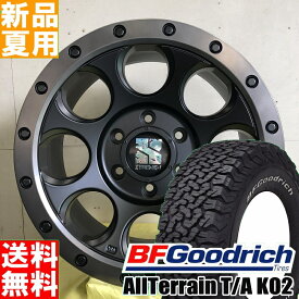 BFグッドリッチ BF.Goodrich オールテレーン All-terrain T/A KO2 265/70R16 16インチ オフロード仕様 サマー タイヤ ホイール 4本 セット 夏用 MLJ XTREME-J XJ03 16×8.0J+18 6/139.7