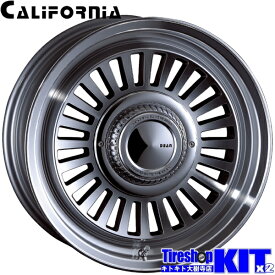 トーヨータイヤ TOYOTIRES オープンカントリー OPENCOUNTRY R/T 185/85R16 サマータイヤ ホイール セット 16インチ DEAN CALIFORNIA 16×5.5J +20 5/139.7 バーニッシュグレー 4本セット 夏用 新品 ジムニー JB64 JB23 オフロード仕様