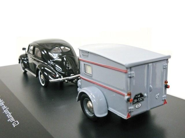 【楽天市場】Schuco 1/43 VW ビートル トレーラーハウス (ブラック