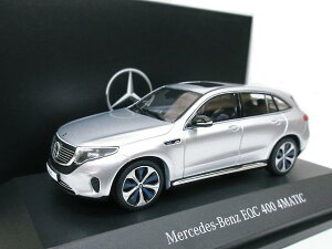 Mercedes Benz ���� 1/43 �����Z�f�X�x���c EQC 4 MATIC (�V���o�[) 2019