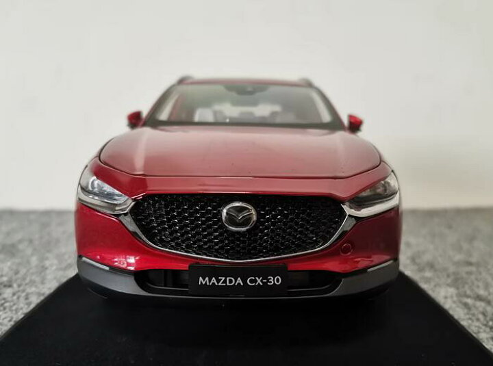 楽天市場】MAZDA特注 1/18 マツダ CX-30 (ソウルレッドプレミアム 