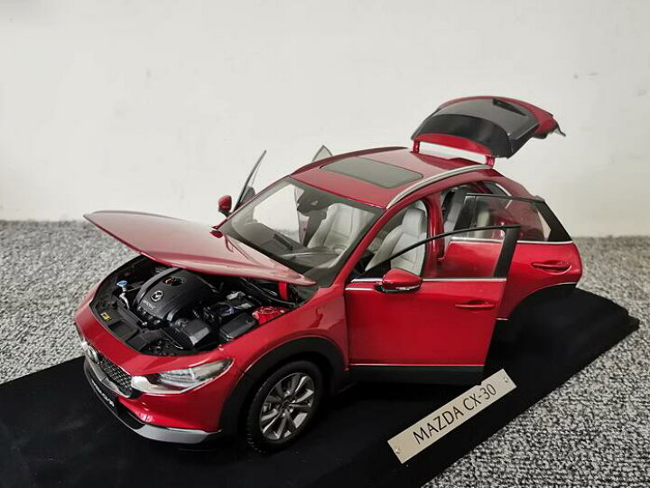 楽天市場】MAZDA特注 1/18 マツダ CX-30 (ソウルレッドプレミアム 