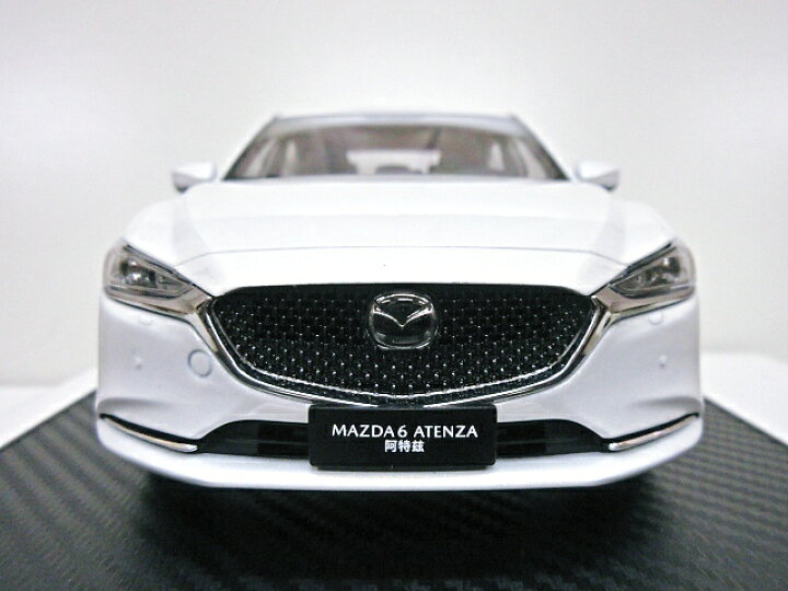 楽天市場】MAZDA 特注 1/18 マツダ 6 セダン (ホワイト) 2019 アテンザ 