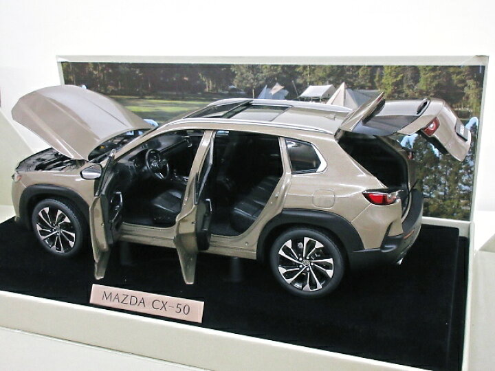 楽天市場】MAZDA 特注 1/18 マツダ CX-50 (ジルコンサンド) 2023 