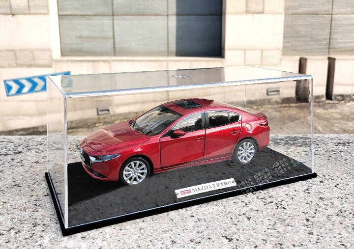 楽天市場】MAZDA特注 1/18 マツダ 3 セダン (ソウルレッドプレミアム 
