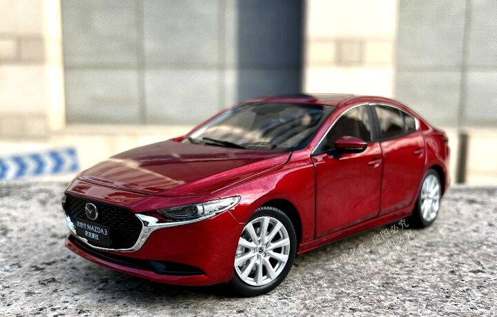 楽天市場】MAZDA特注 1/18 マツダ 3 セダン (ソウルレッドプレミアム 