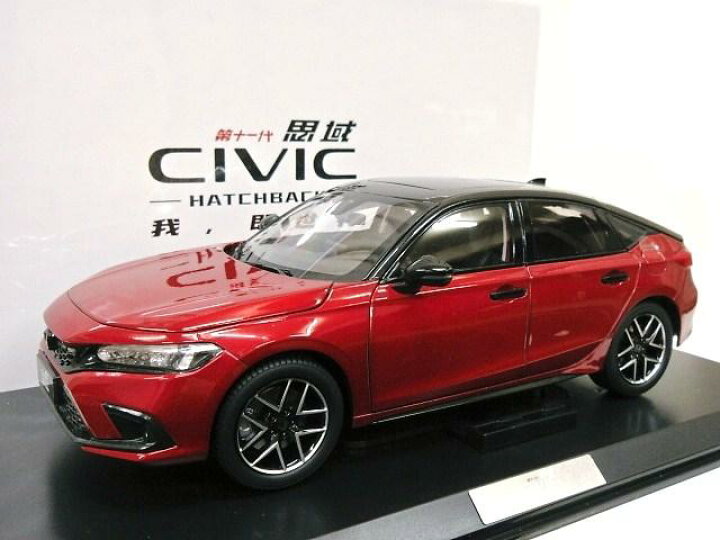 楽天市場】HONDA特注 1/18 ホンダ シビック ハッチバック (レッド 