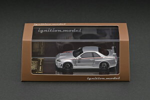 �C�O�j�b�V�������f�� 1/64 �j�X�� R34 GT-R R-tune (�V���o�[)