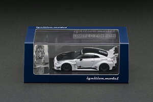 �C�O�j�b�V�������f�� 1/64 LB-Silhouette WORKS GT Nissan 35GT-RR (�z���C�g) With Mr.Kato