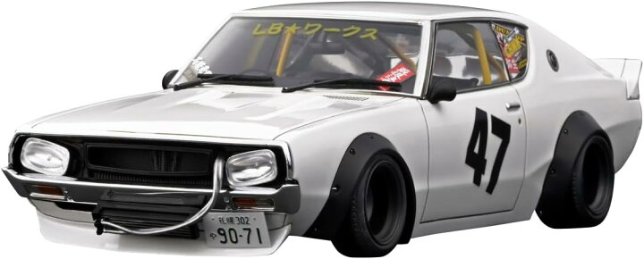 楽天市場】イグニッションモデル 1/18 LB-WORKS Kenmeri 2Dr (ブルー 