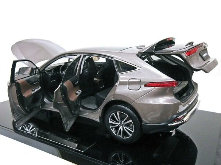 楽天市場】TOYOTA特注 1/18 トヨタ ハリアー (スティールブロンド 