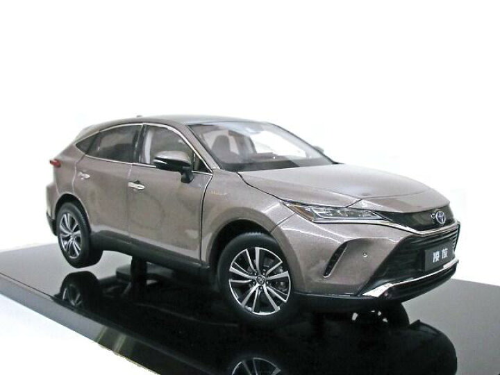 楽天市場】TOYOTA特注 1/18 トヨタ ハリアー (スティールブロンド 