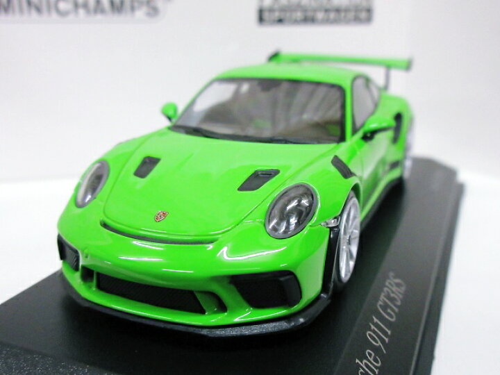 楽天市場】欧州限定モデル 1/43 ポルシェ911 GT3 RS (リザードグリーン 