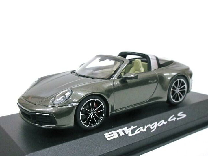 楽天市場】PORSCHE特注 1/43 ポルシェ911 タルガ 4S (グレー) 2019 992 