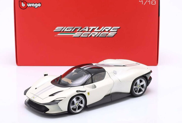 楽天市場】ブラーゴ 1/18 フェラーリ ディトナ SP3 (ホワイト) 2022 