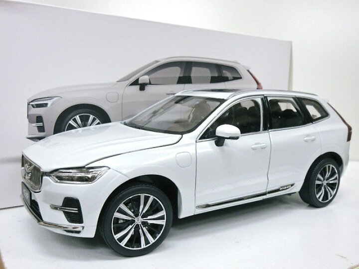 楽天市場】VOLVO特注 1/18 ボルボ XC60 リチャージ (ホワイト) 2022 