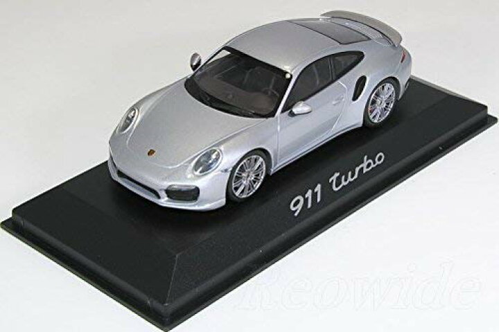 楽天市場】PORSCHE 特注 1/43 ポルシェ911 ターボ (シルバー) 2013 991