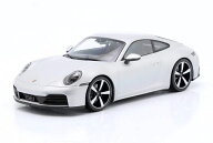 PORSCHE特注 1/18 ポルシェ911 カレラ (シルバー) 2025 992/2型