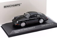 欧州限定 1/43 ポルシェ 911 カレラ 2 (ブラック) 964型 1989