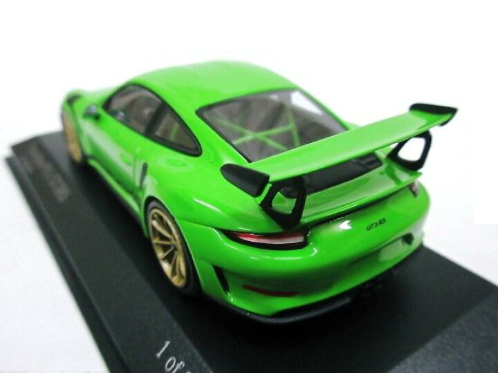 楽天市場】欧州限定モデル 1/43 ポルシェ911 GT3 RS (リザードグリーン 
