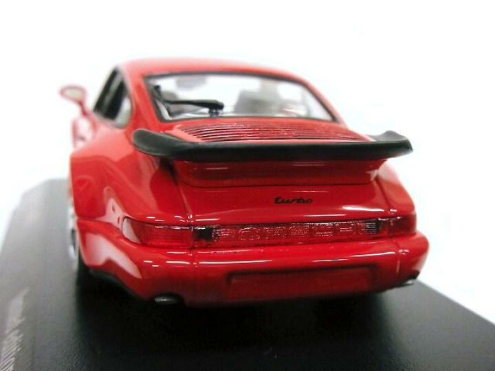 楽天市場】☆New☆欧州限定 1/43 ポルシェ 911 ターボ (レッド) 1990 