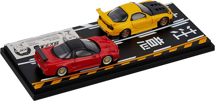 楽天市場】モデラーズ 1/64 頭文字D セットVol.3 高橋啓介 RX-7 (FD3S 