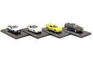 京商 1/64 頭文字D ブリスターパック Edition 4台セット