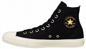 �R���o�[�X �`���b�N�e�C���[ �X�j�[�J�[ �����Y ���f�B�[�X �I�[���X�^�[ �S�[���h���S�p�b�` ALL STAR GOLDLOGOPATCH CV AS GDLGP HI BK 2025FW